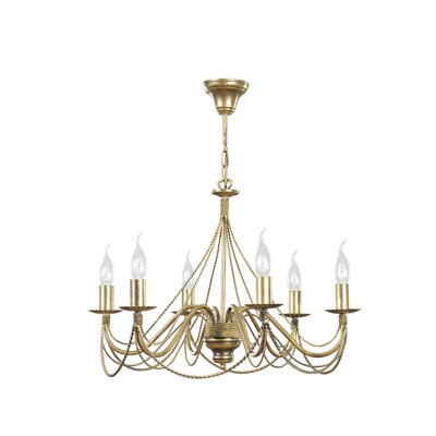 Josephina 6 - Light Candle Style Chandelier