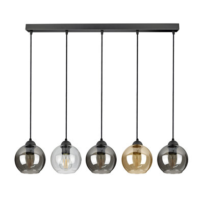 Ashtabula 5-Light Geometric Pendant