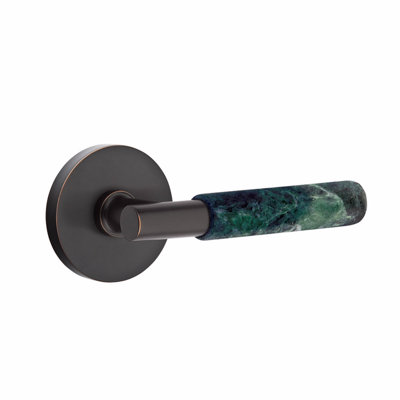 Select Round Passage (Hall & Closet) Door Lever with Round Rosette