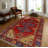 Khusbu Distressed Joesph Red Runner