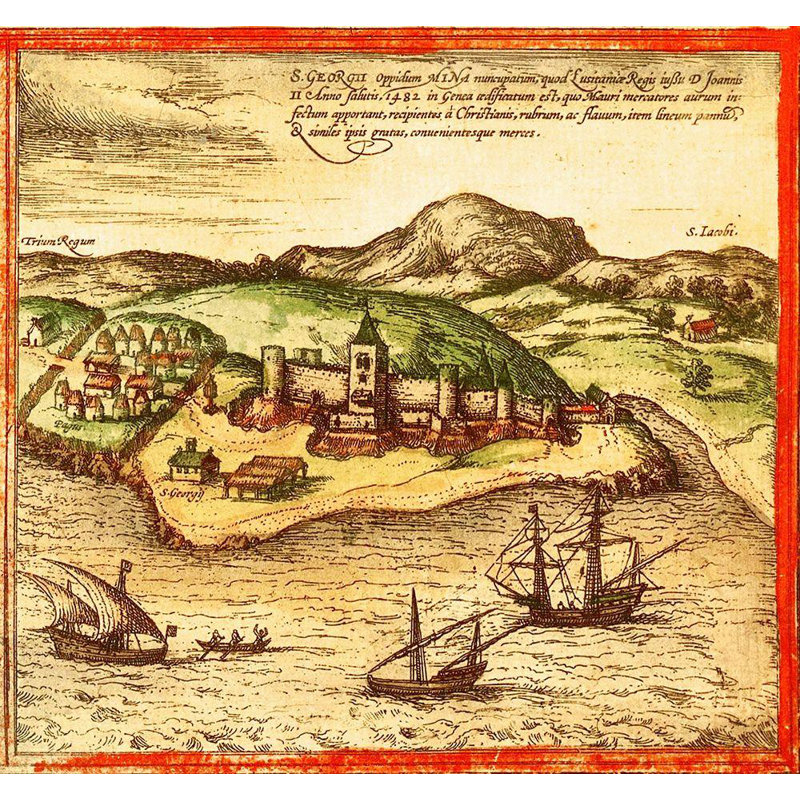 Art sur toile tendue, Astoria Grand Hogenberg, Braun, H 36 po x l 38 po