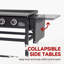 Plaque chauffante au propane à 4 brûleurs avec tablettes latérales Royal Gourmet, noir