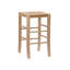 Tabouret de bar et de comptoir avec siège en rotin Halvorson-1156844850-1156844813