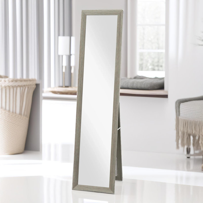 Clust Rectangle Mirror, Grey