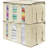 3 Sectional Foldable Fabric Storage General Organizer