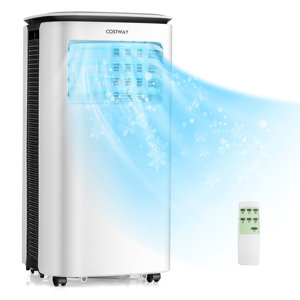 Costway 9000 BTU Portable Air Conditioner for 350 Square Feet with Remote Included