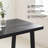 47" Solid Wood Dining Table For 4, Farmhouse Kitchen Table For Small Spaces-1365008497