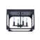 Ruby Ridge 4 - Light Caged Flush Mount