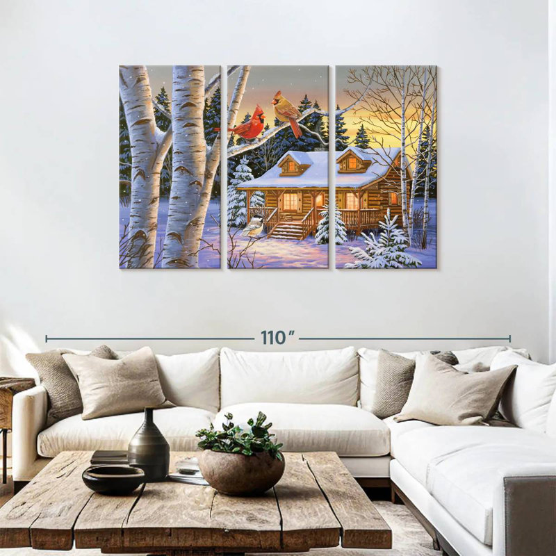 Lilie Rustic Retreat, H 48 po x l 74 po
