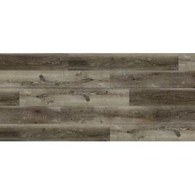 Dura-PRO 22 mil, revêtement de sol SPC à clic, bois d'automne de 6,5 mm