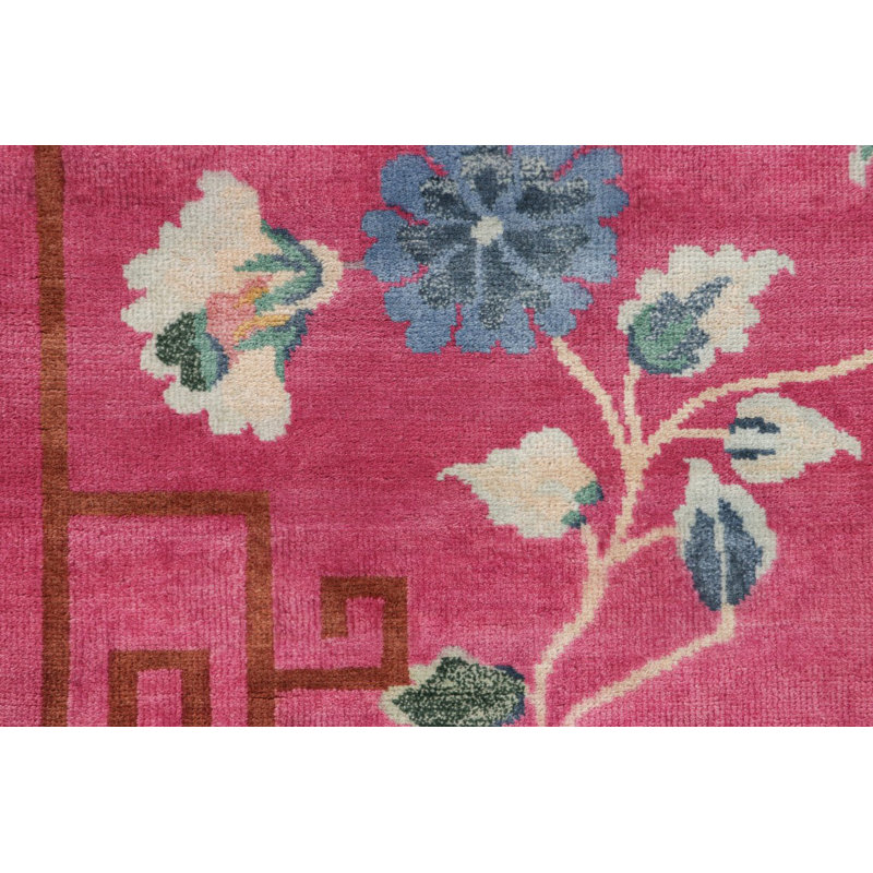 One-of-a-Kind 2'1x6'2 Hand Knotted Area Rug