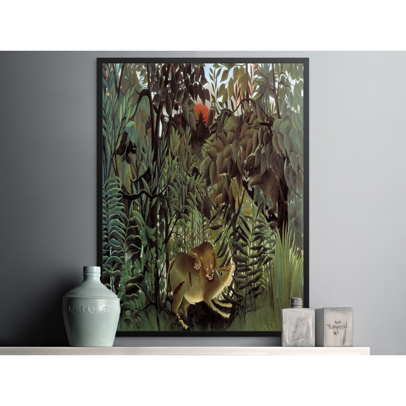 Primitivism Style Matte Poster, 5x7