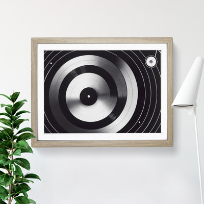 Expressive Vinyl Record - Framed Print