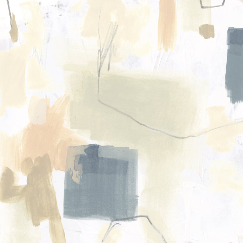 Plaster Line II by June Erica Vess - Wrapped Canvas Print, 76 cm H x 76 cm W