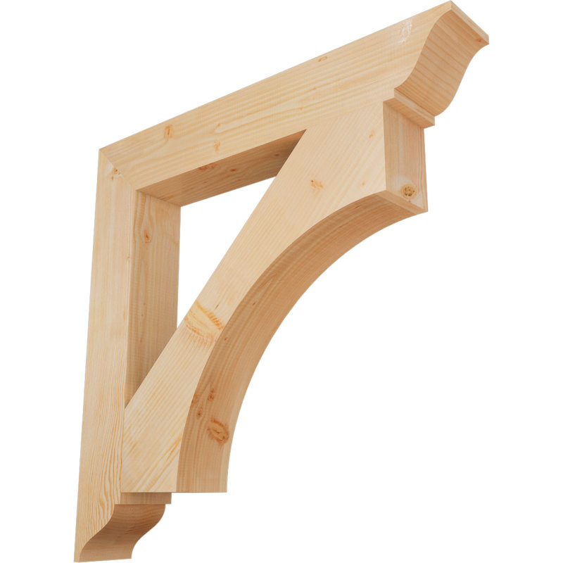 Support traditionnel Westlake, Lisse, Douglas, H 40 po x l 5,5 po x P 40 po