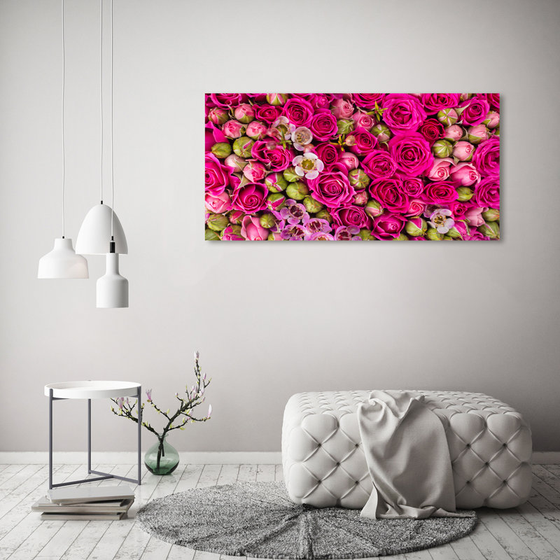 Roses - Wrapped Canvas Print