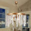 Plafonnier semi-encastré 3 lumières Boho