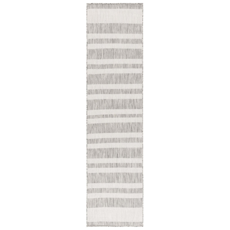 Lataura Performance Performance Striped Rug, Runner 2' x 8'