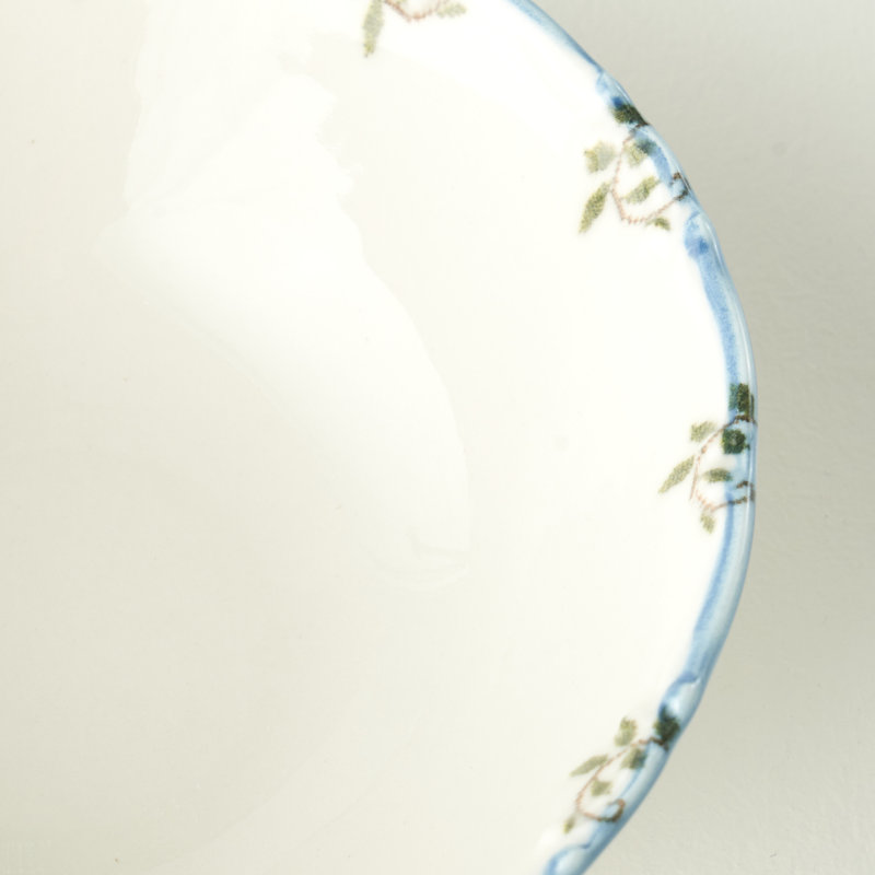 Bol à soupe rétro en porcelaine