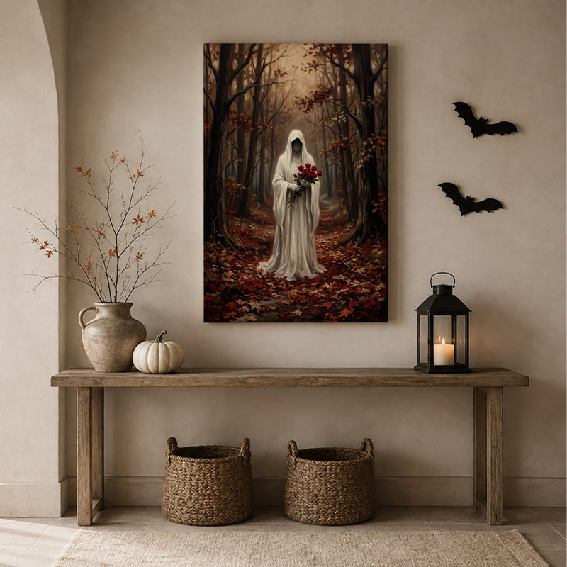 Art mural sur toile Mysterious, H 24 po x l 18 po