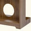 Armoire Mid-Century en noyer de style Mid-Century avec lit à griffer pour chat