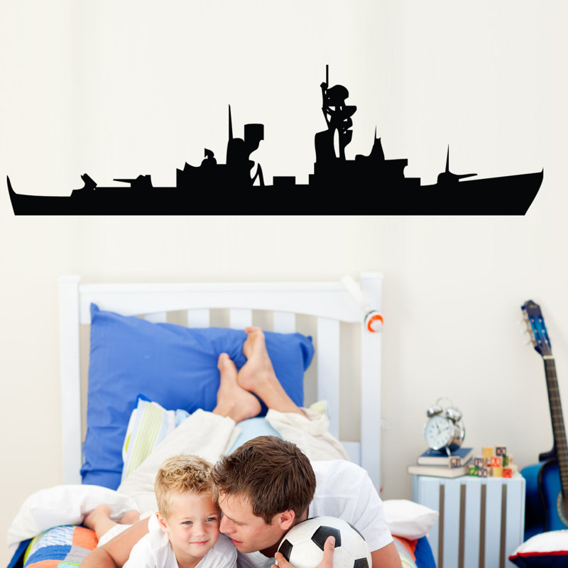 Haynes Non-Wall Damaging Wall Decal, 17" H x 60" W