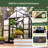 Pacific 8.5ft Wide Outdoor Metal Polycarbonate Greenhouse-124945300