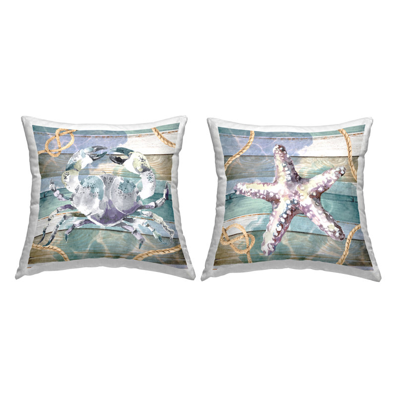 Coussin Nautical Sea Life