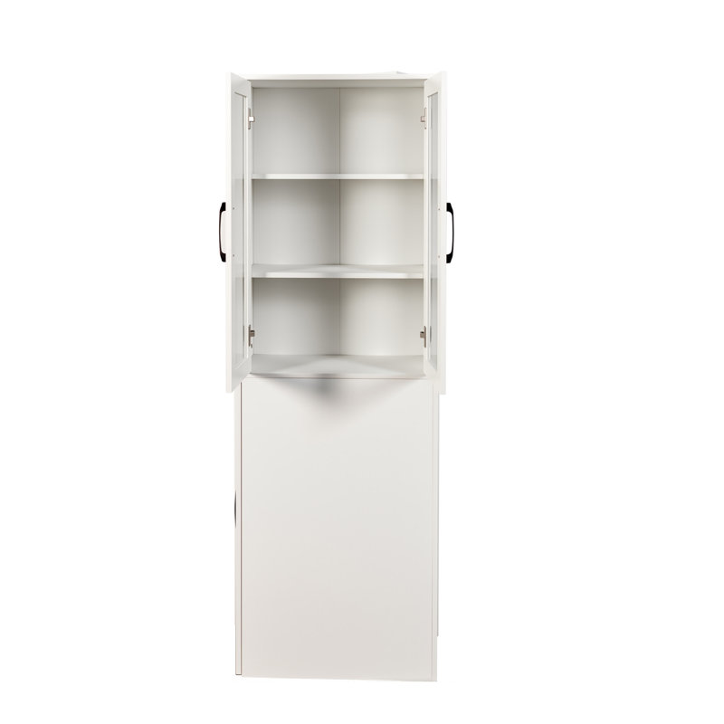 Armoire de rangement H 70,87 ", Blanc