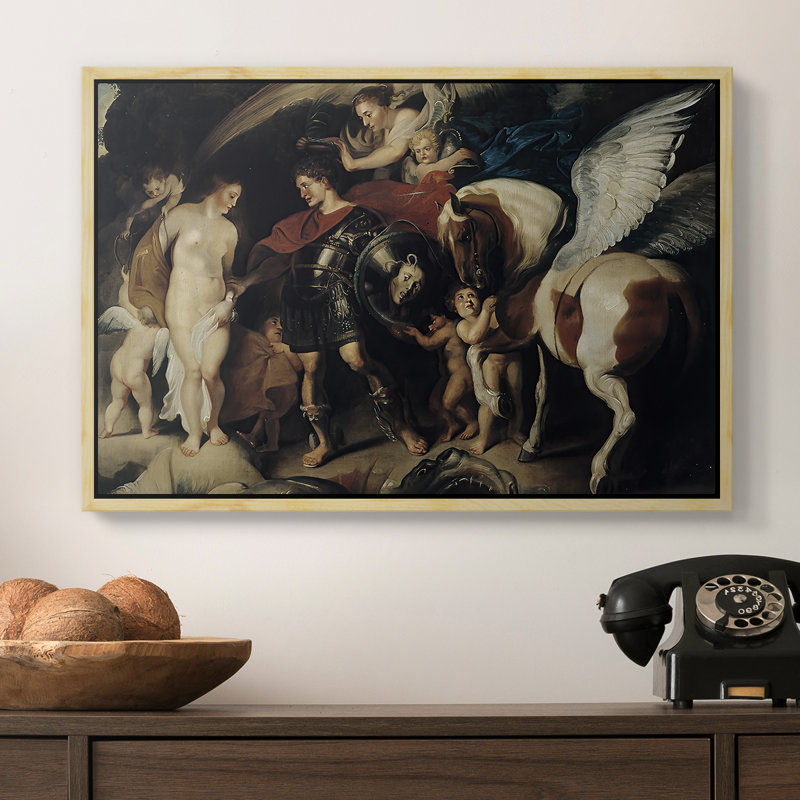 Persée et Andromède, v. 1620 - Peter Paul Rubens, toile tendue avec châssis, 16 x 24, Naturel