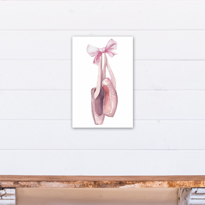 Art sur toile pour chaussures de ballet doux Bergman, H 18 po x l 12 po x P 1,25 po