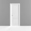 Portes robustes en bois massif avec passe-tringle Lucia 8831-87390872