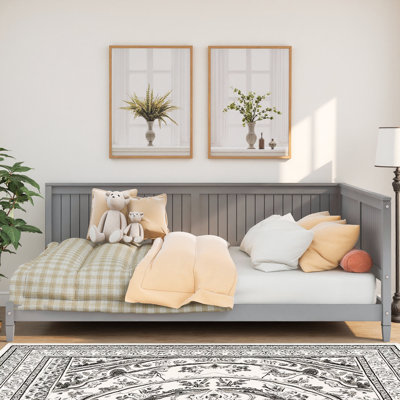 Classic Mid-Century Modern Daybed Platform Bed by Lark Manor