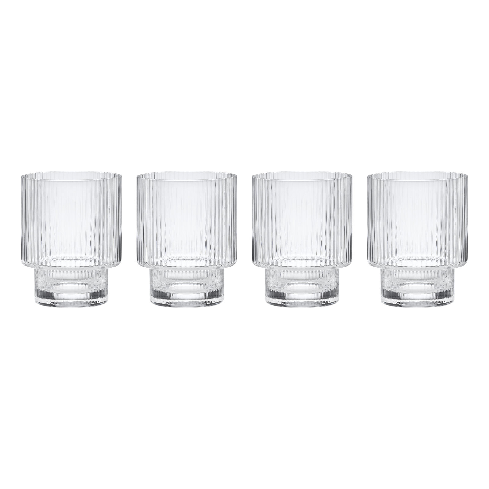 Lenox Modulus Tumblers, Set of 4, Clear