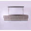 Lustre rectangulaire à chaîne en métal 20 lumières-89158100-89158107-130625153