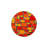 Modern Checkered Black Themed Multicolored Patterned Woven Base Washable Carpet-126165027