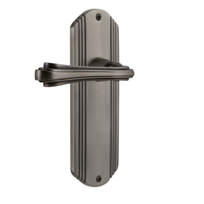 Deco Plate Double Dummy with Fleur Lever