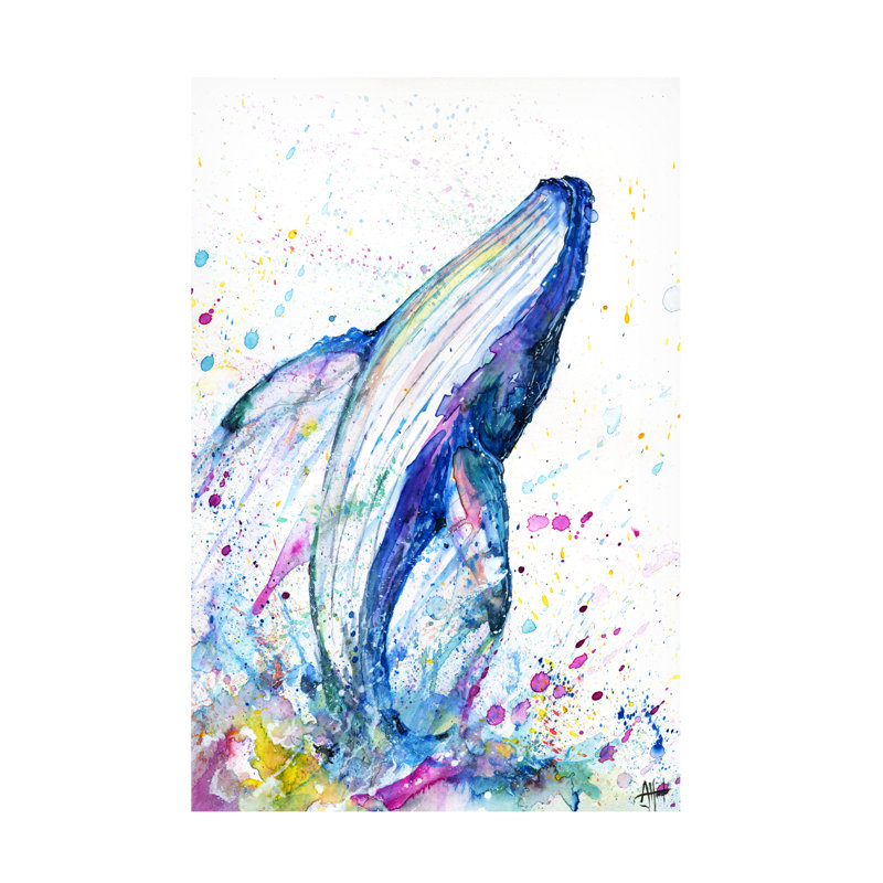 Art sur toile Marc Allante, H 19 po x l 12 po