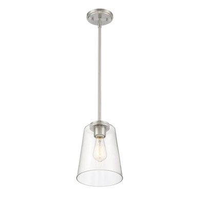 Luminaire suspendu conique à 1 lumière Macklin