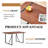 Rectangular Pedestal Dining Table Set-1957437704