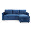 Tannum 3 Seater Velvet Sofa Bed-1319665167