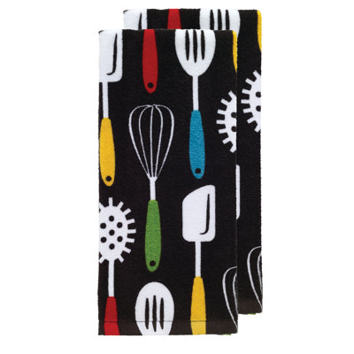 T-fal  Fiber Reactive Print Kitchen Dishcloth