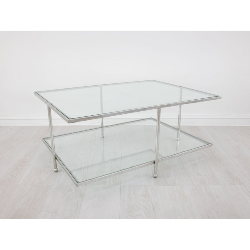 Romana Coffee Table, Silver