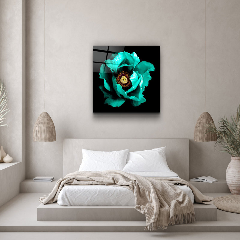 Superbe peinture décorative en verre trempé de 19,7 po x 19,7 po | 100% verre trempé, épaisseur: 0,16 pouce | Impression UV pour des couleurs éclatantes | Parfait pour la décoration intérieure, le salon ou le bureau