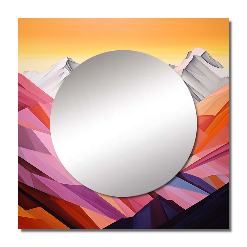 Grand miroir carré Capri, 36 po x 36 po