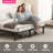 Redlife Adjustable Bed Frame Queen, Electric Bed Frame Easy Assembly, Split Bed Frame For Adjustable Base, Reclining Bed With Quiet Motor, Wireless Remote Control, Frame Only & No Mattress