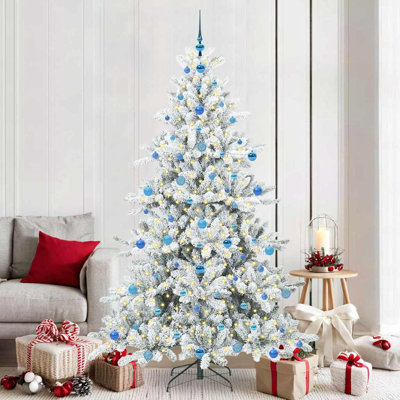 Artificial Hinged Christmas Tree with 300 LEDs