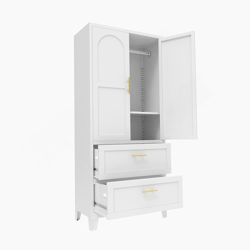 2 Doors 2 Drawers Wardrobe