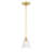 Spinnaker 1 Light Matte Mini Pendant-671367937