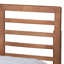 Rangement à lattes Chelbie, 3 tiroirs inférieurs, grand lit, brun H 58,30 po x l 57,20 po x L 82,8 po-938902567